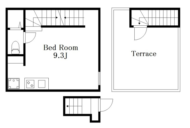 【間取り】 | AKATSUKI Arc Terrace