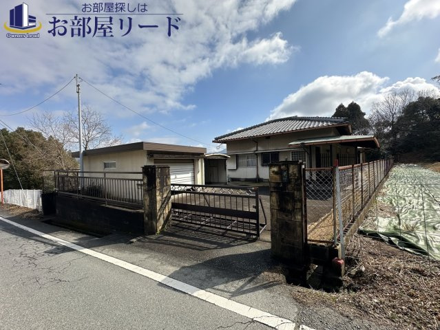上津町土地の外観