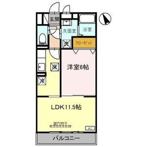 【間取り】 | クレセント | 間取り図
