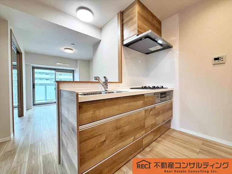 西宮グリーンマンション1号棟のキッチン|深津小学校・深津中学校まで徒歩10分圏内で通学も安心！