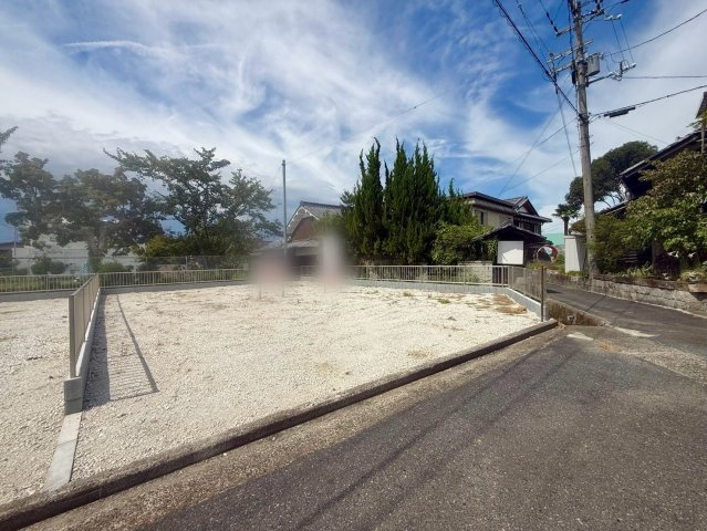 野洲市冨波甲1号地　建築条件無し売土地の外観