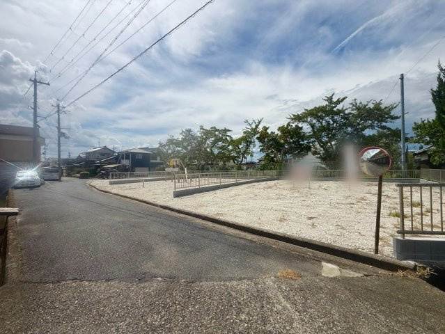 野洲市冨波甲1号地　建築条件無し売土地の外観