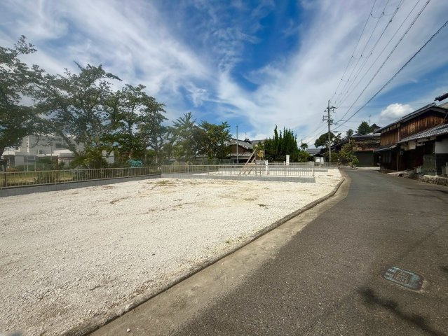 野洲市冨波甲1号地　建築条件無し売土地の外観