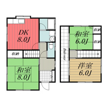 【間取り】 | 川戸町戸建/368-11