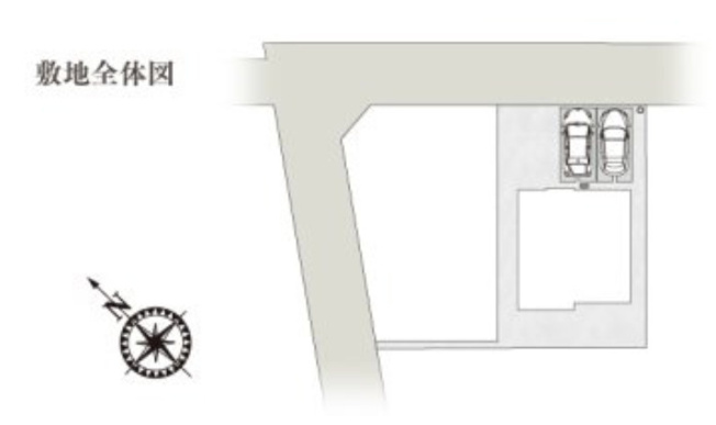 【区画図】 | 熊谷市新堀第15期　ワイウッドコート　新築戸建　全5区画　2号棟