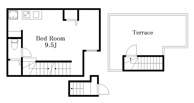 【間取り】 | AKATSUKI Arc Terrace