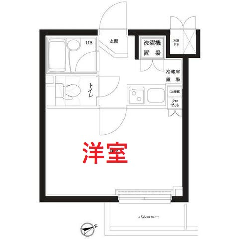 【間取り】 | ルーブル南馬込弐番館
