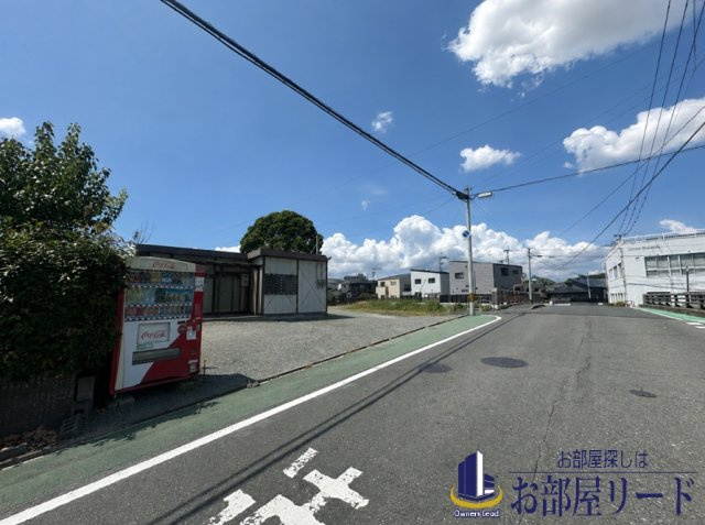 国分町土地の前面道路含む現地写真