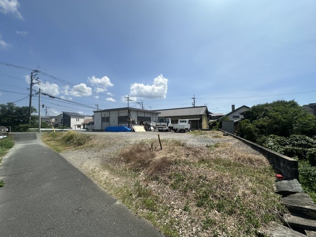 国分町土地の外観