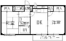 Ｓｕｒｐｌｕｓ貴梨の間取り