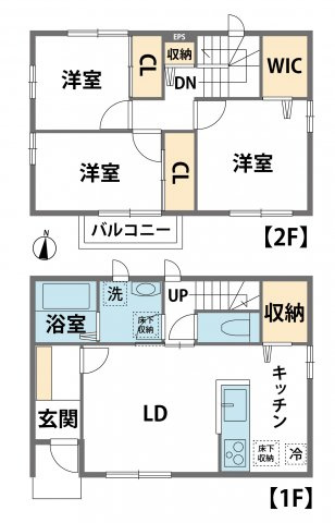 フォレストガーデンの間取り