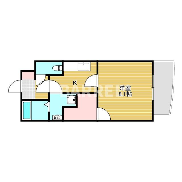フローレスの間取り