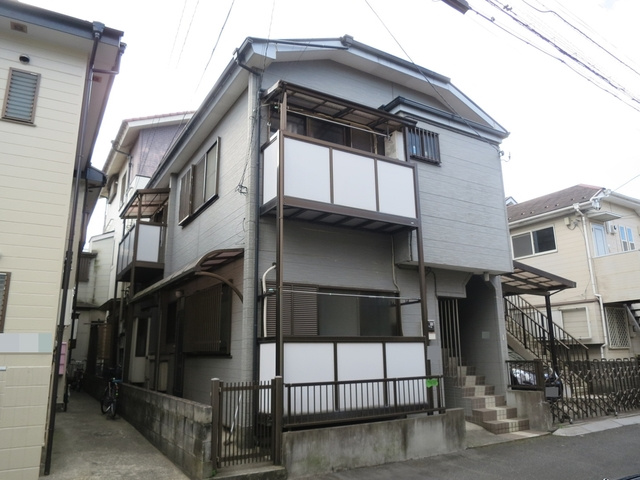 ハイツオオタの外観|閑静な住宅地にあるアパートです。