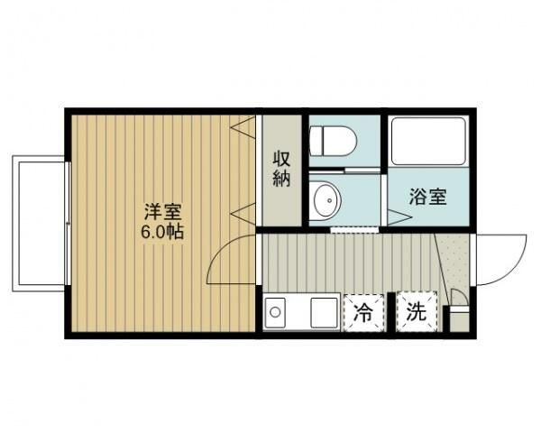 川口市南鳩ヶ谷４丁目のアパート