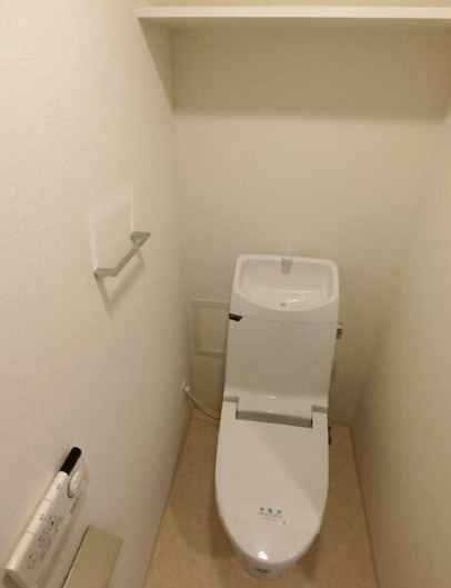 府中市緑町３丁目の賃貸マンションのトイレ