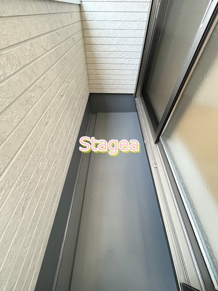 IXO・北大宮のバルコニー