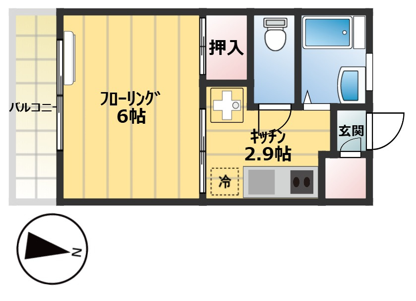 レバランス桜新町の間取り