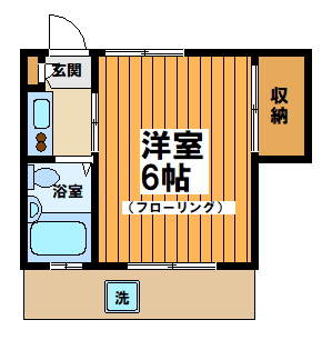 コーポ富紀の間取り