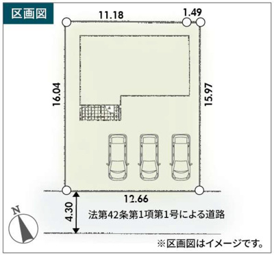 【区画図】 | 秦野市渋沢　限定１棟