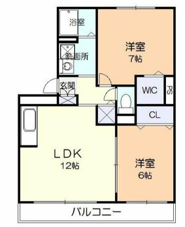 【間取り】 | グランドパレス | 間取りです。