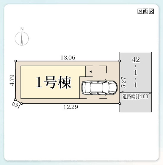 【区画図】 | 東住吉区住道矢田6丁目