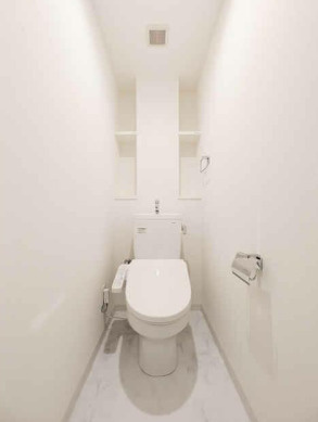 グランパセオ大岡山Ⅱのトイレ|シンプルで使いやすいトイレです
