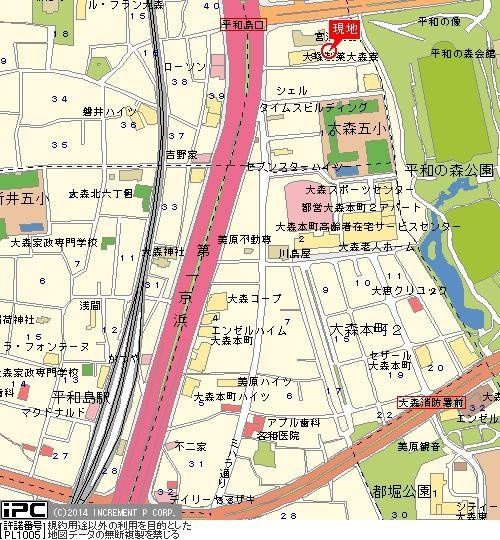 【地図】 | 日神パレス平和島