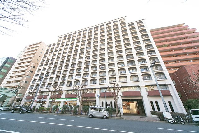 パークグレース新宿の外観|おしゃれな外観です