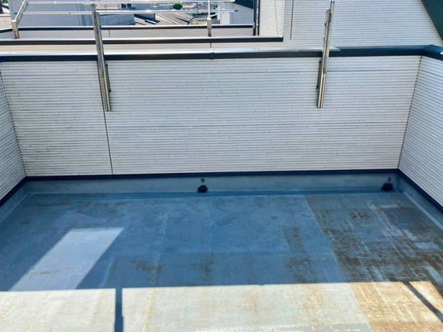 北町戸建のバルコニー|陽当たり良好なバルコニーです