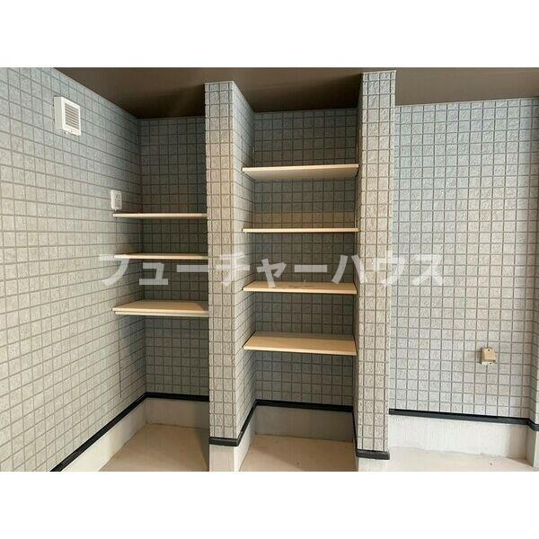 水戸Garageの収納