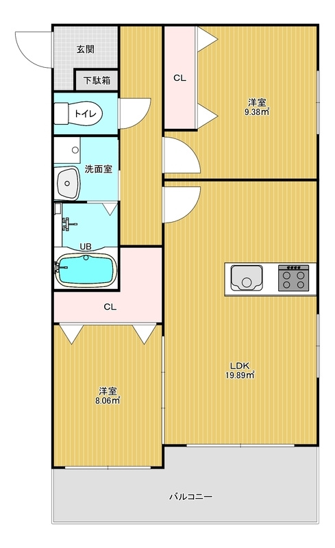 PHOENIX福津BAYSIDEの間取り
