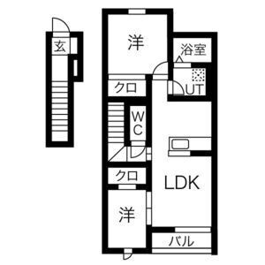 アイメゾンライブの間取り