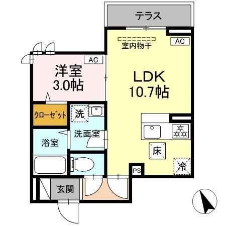 セレスティア京島 の間取り