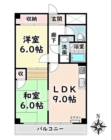 【間取り】 | グランドパーク【名古屋市賃貸・オートロック】