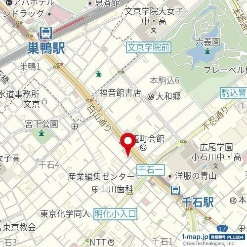 パレ・ドール千石の地図