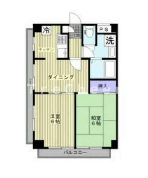 南町マンションの間取り