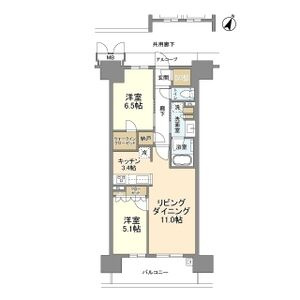 大阪ベイレジデンスの間取り