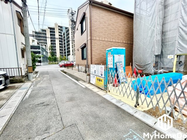 守山区西島町の前面道路含む現地写真