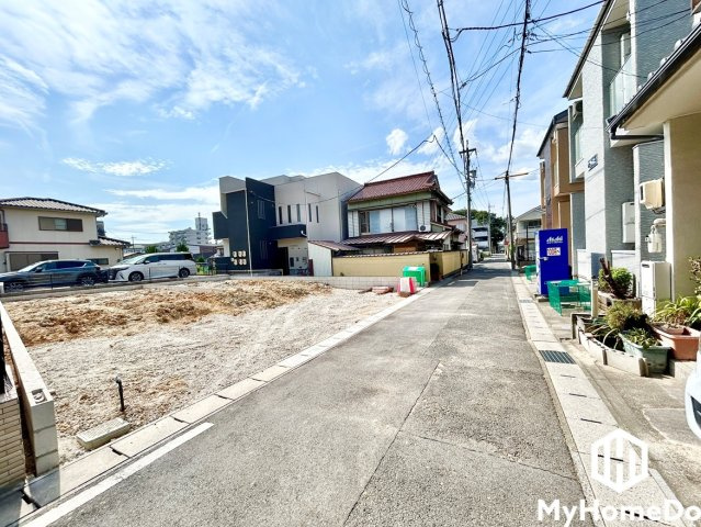 守山区西島町の前面道路含む現地写真