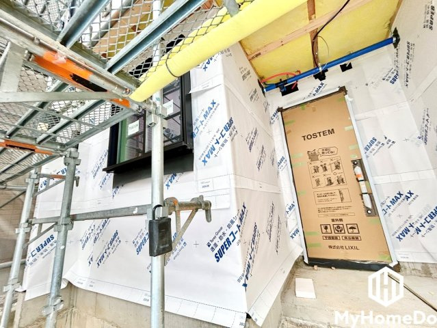 守山区西島町の玄関