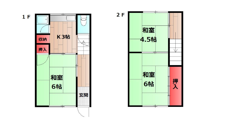 井上（猛）号の間取り