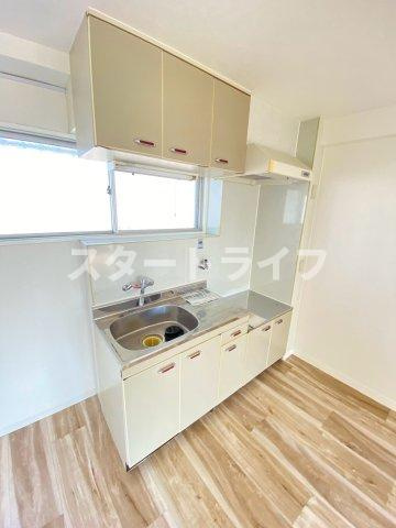 大阪市東淀川区豊里６丁目の賃貸マンションのキッチン