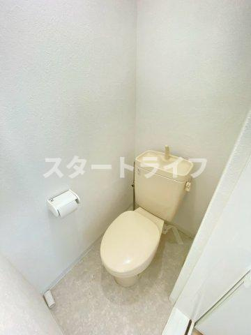 大阪市東淀川区豊里６丁目の賃貸マンションのトイレ