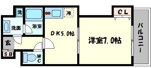 レインボーコートパートⅢの間取り|レインボーコートパートⅢ　間取り