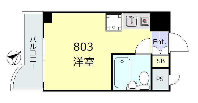 朝日後楽園マンションの間取り