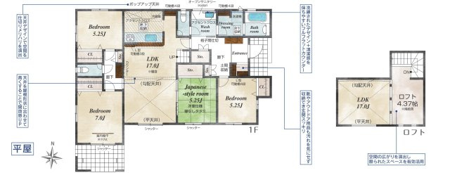 【間取り】 | 4LDKはリビングダイニングキッチンと4つの居室がある間取りで、大家族や二世帯住宅に最適。広々としたリビングで家族団らんを楽しみ、個室でプライベートな時間も確保でき、快適な生活を送ることができますよ。