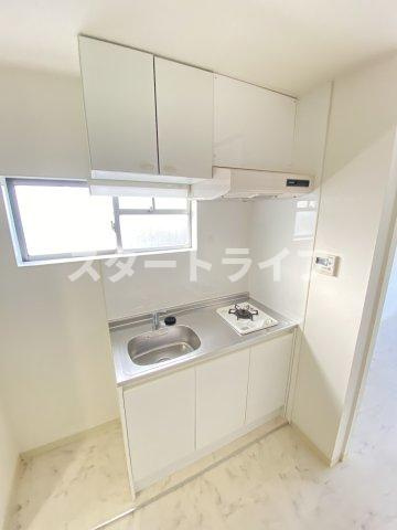 大阪市淀川区十三元今里１丁目の賃貸マンションのキッチン