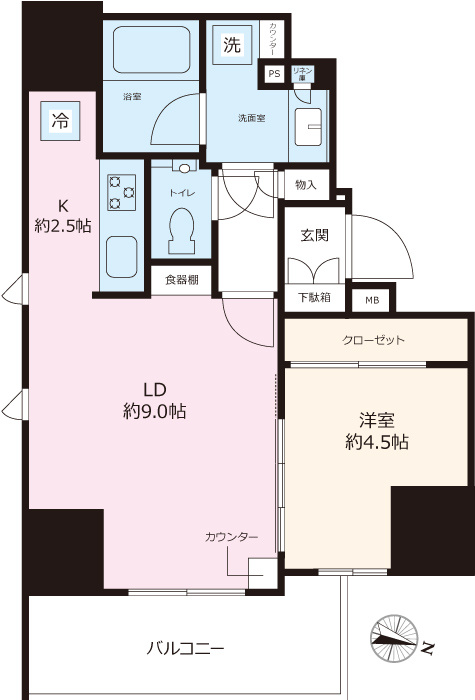 パークホームズ本郷東大前の間取り
