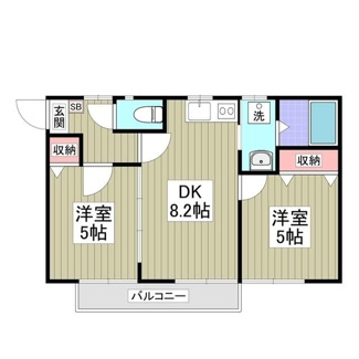 【間取り】 | ｍａｉｓｏｎ　ｂｒｉｌｌｅｒ | 間取りです。