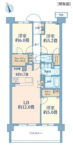パークホームズ杉並善福寺川緑地の間取り
